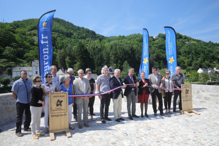 Inauguration du Pont de Truyère le 4 juin 2019